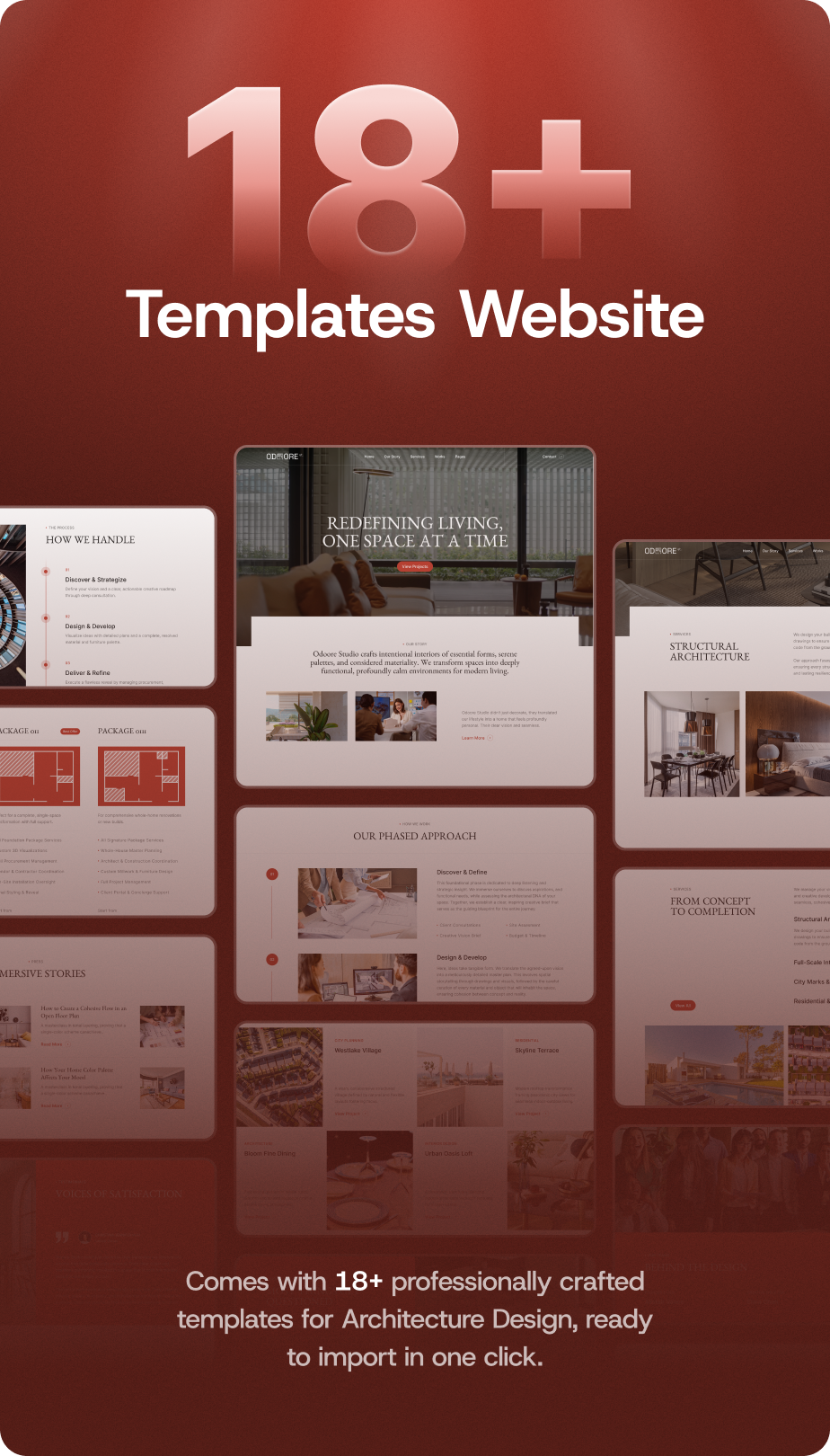 Odoore Studio – Architecture & Interior Design FSE WordPress Block Theme
