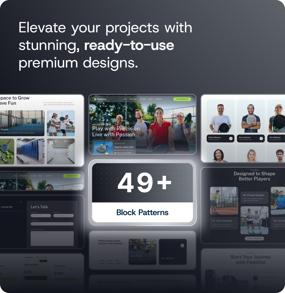 Padeltaz – Padel Club and Sports Academy FSE WordPress Block Theme - 6