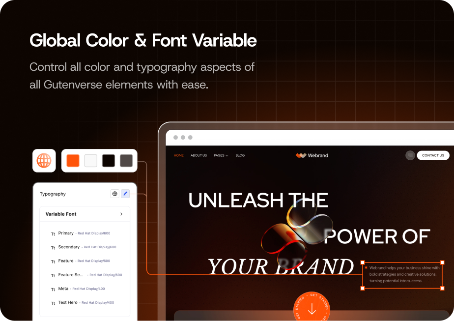 Webrand - Branding Agency Gutenverse FSE WordPress Block Theme - 8